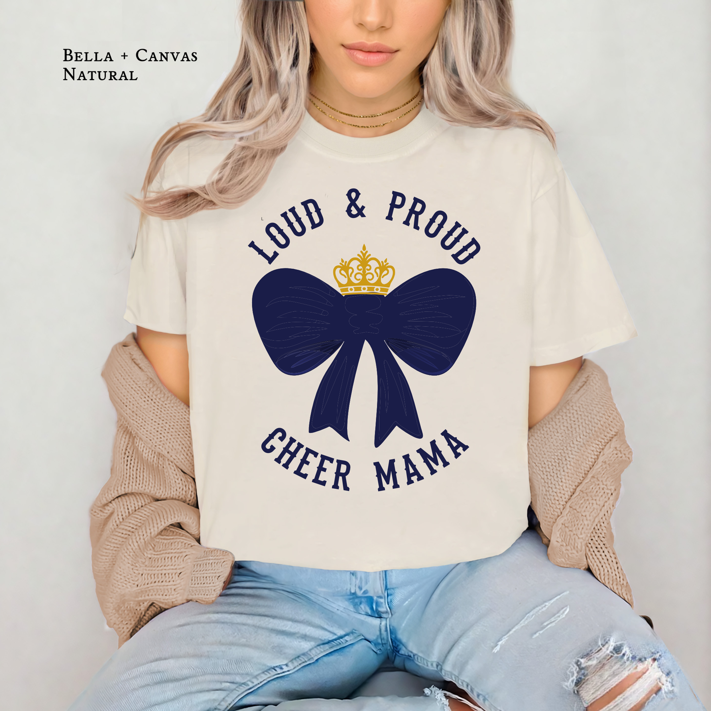 Loud and Proud Cheer Mama | Cheerleading | Crowns | Cheer