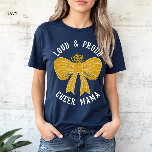 Loud and Proud Cheer Mama | Cheerleading | Crowns | Cheer
