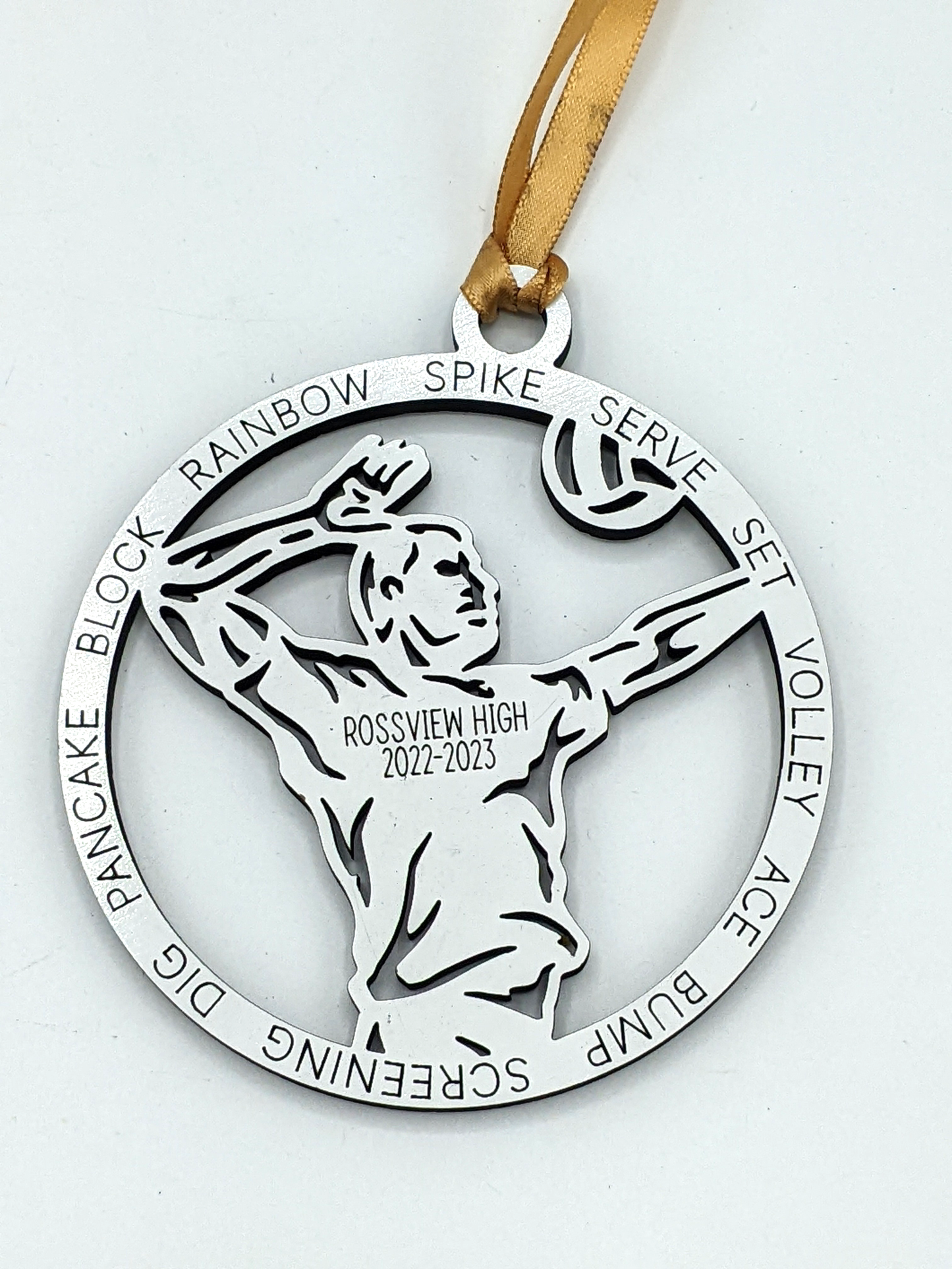 2022-2023 | MALE VOLLEYBALL | Rossview School Christmas Ornaments | CLEARANCE