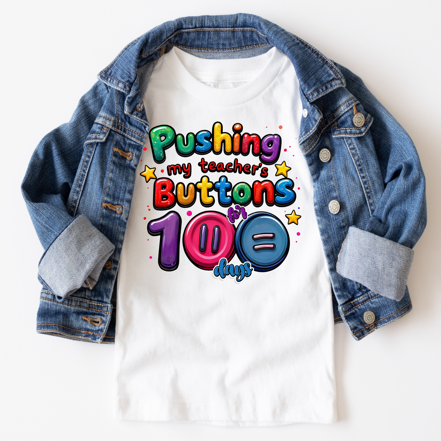 Pushing My Teachers Buttons | 100 Days of School | Toddlers | Youth