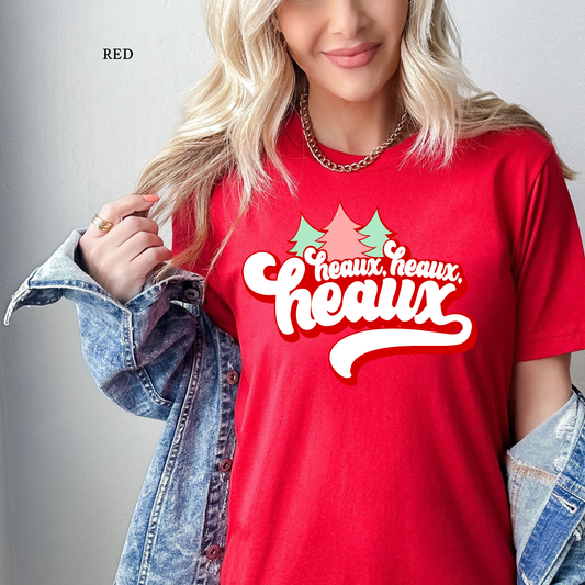Heaux Heaux Heaux Christmas Tree Tee | Kids & Adults