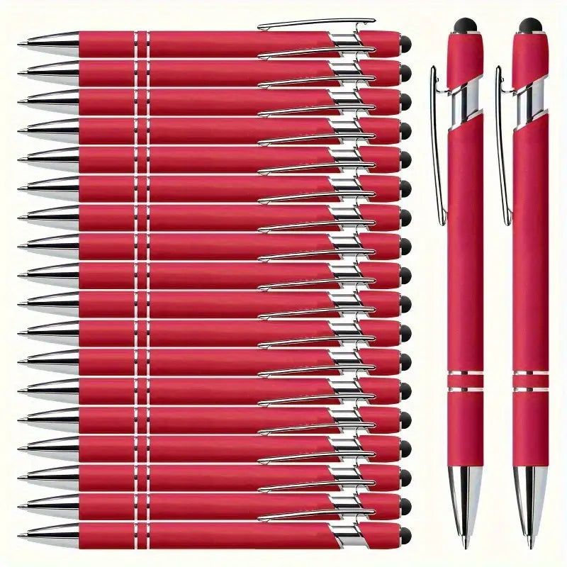 TEACHER APPRECIATION Customized Individual Stylist Pens | Blue Ink | Silver Engrave