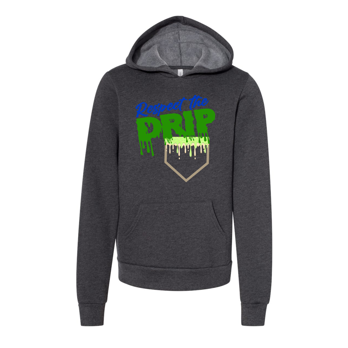 Gators_Respect the Drip | Baseball | Youth Hoodie | Hooded Sweatshirt