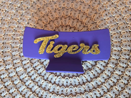 Tigere Purple Claw Clip