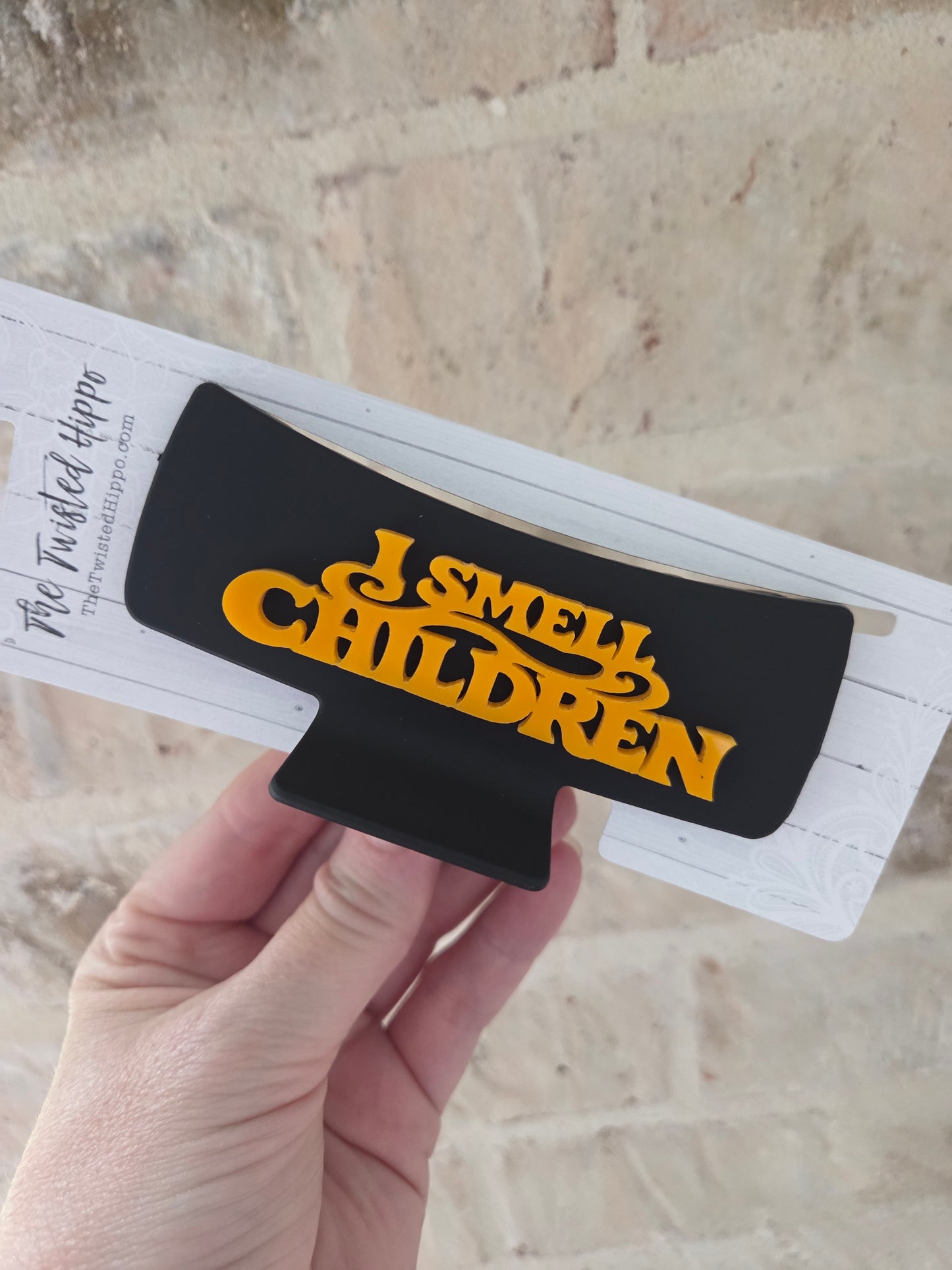 I Smell Children Halloweem Hocus Pocus Claw Clip