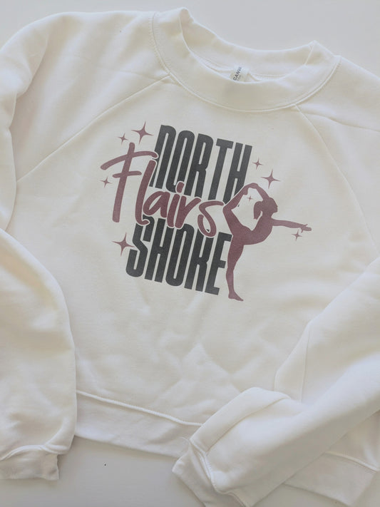 OOPS Crop Top - Northshore Flairs Official Logo READ DESCRIPTION - CLEARANCE