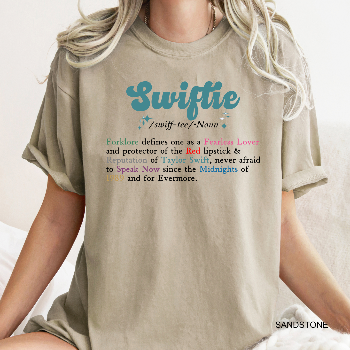 Definition of a Swiftie - Taylor Swift - Adult & Youth Comfort Colors Concert Tee