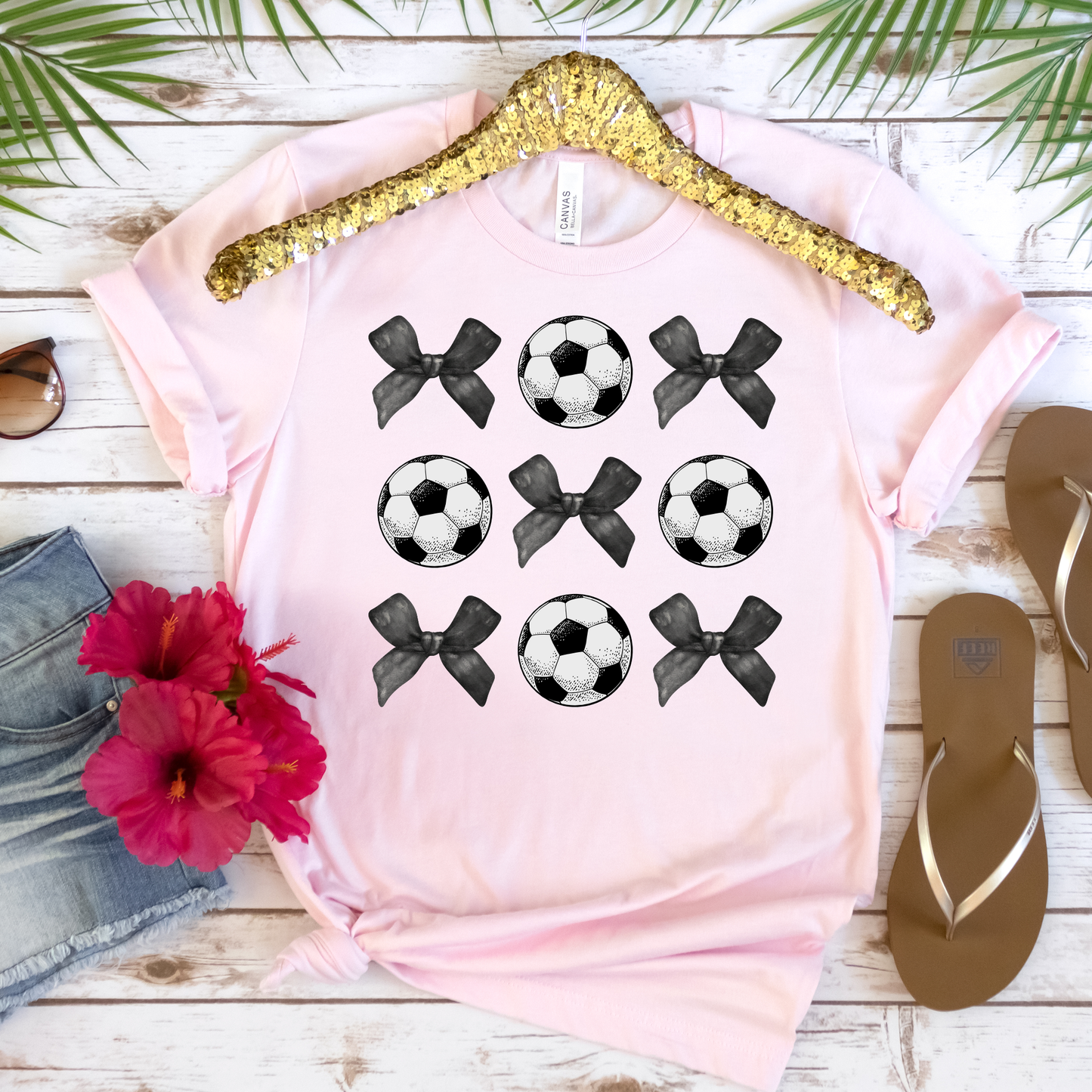 Coquette Soccer | Bow | Soccer Mom
