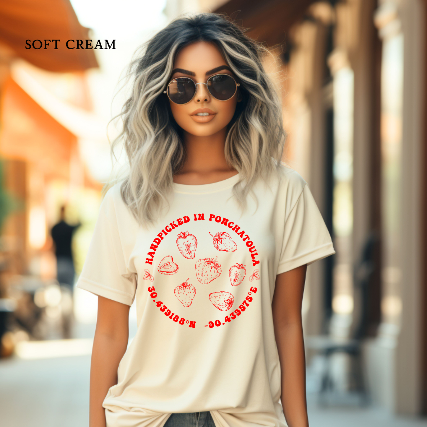 Handpicked in Ponchatoula - Strawberry Festival T-shirt