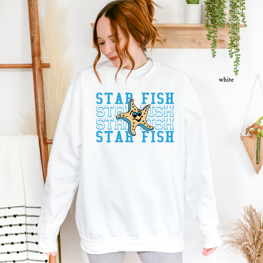 Marigny Elementary Star Fish Repeat Sweatshirt