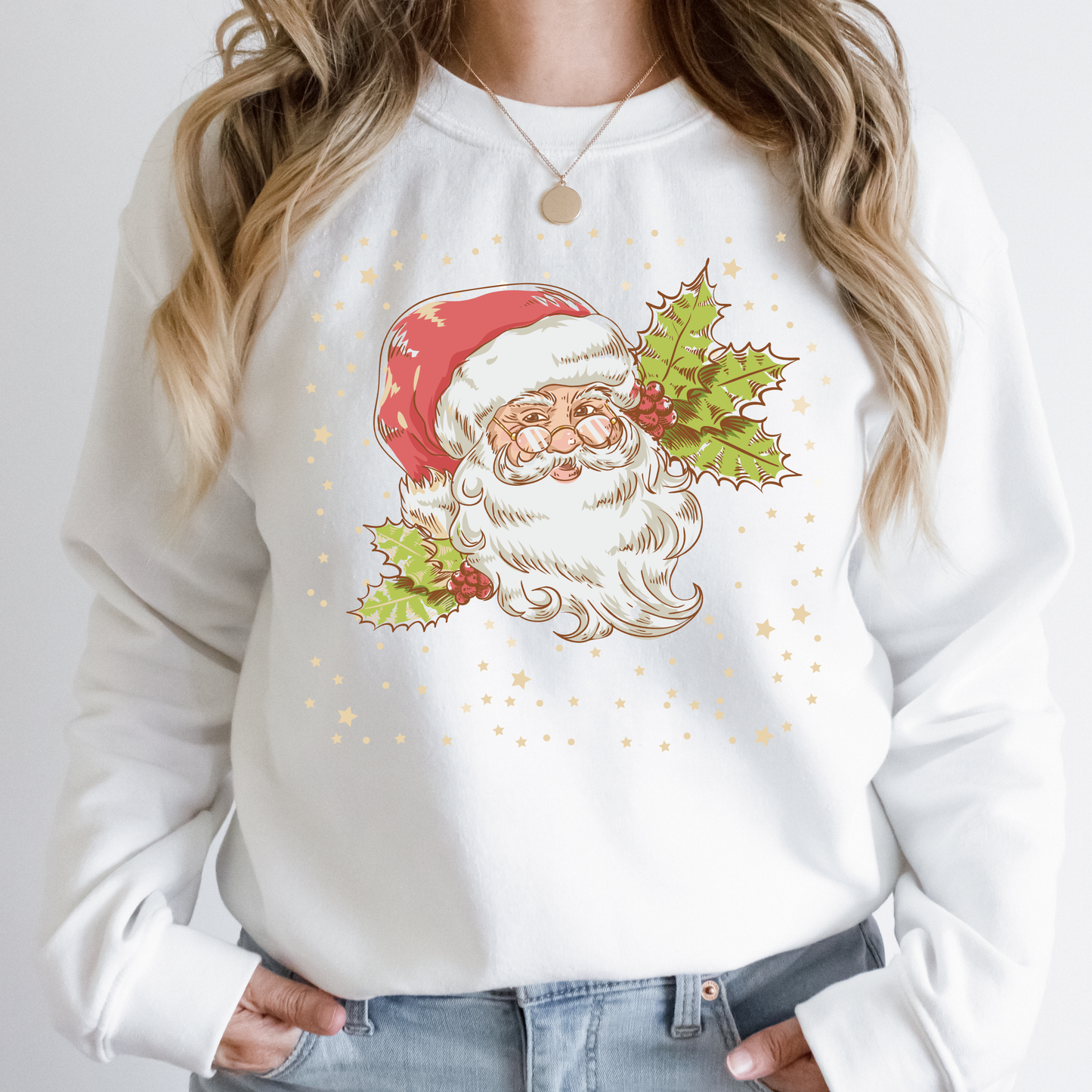 Vintage Santa | Christmas Independent Trading Comp. Sweatshirts