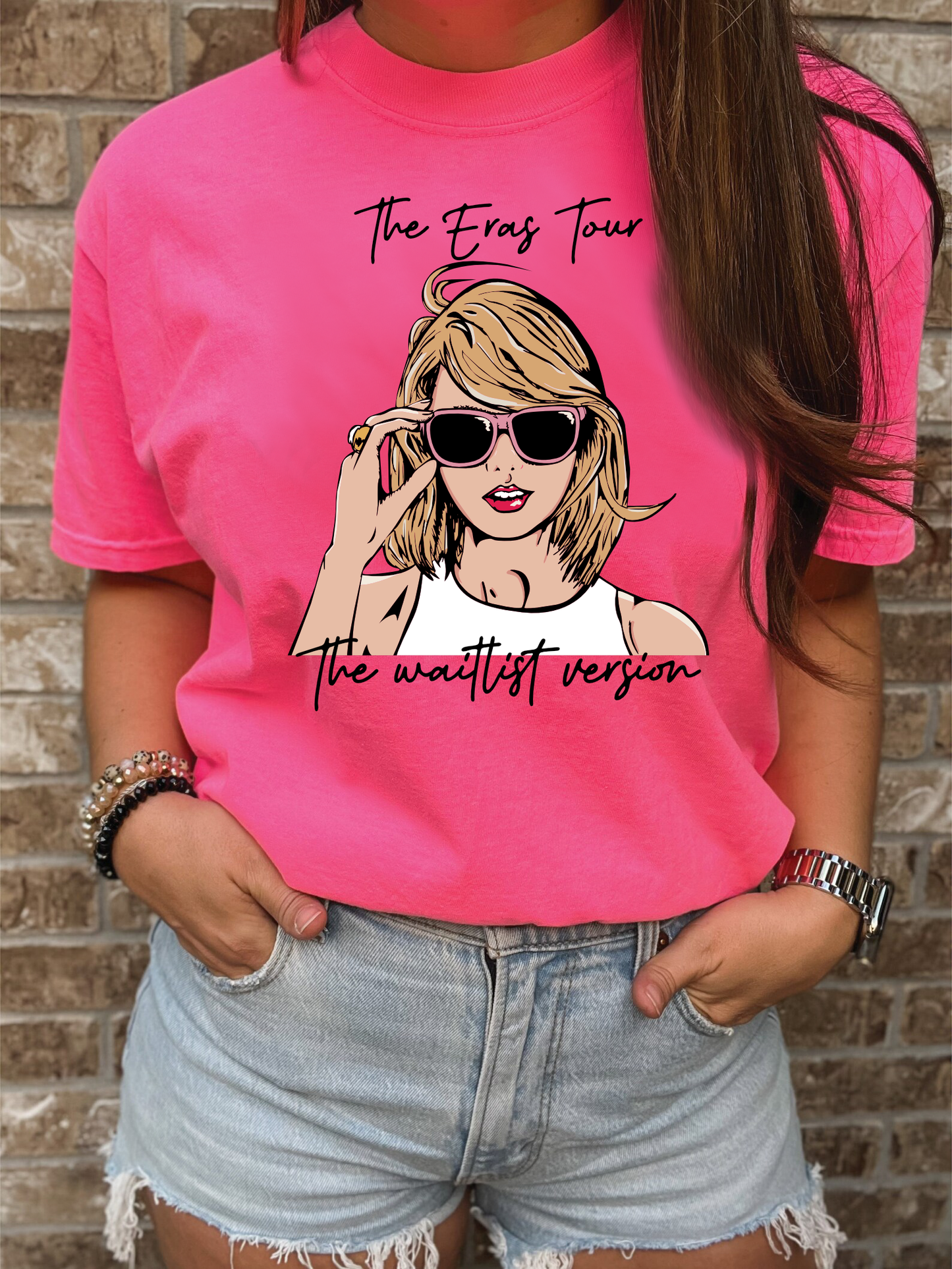 The Eras Tour - The Waitlist Version - Adult & Youth Comfort Colors Concert Tee