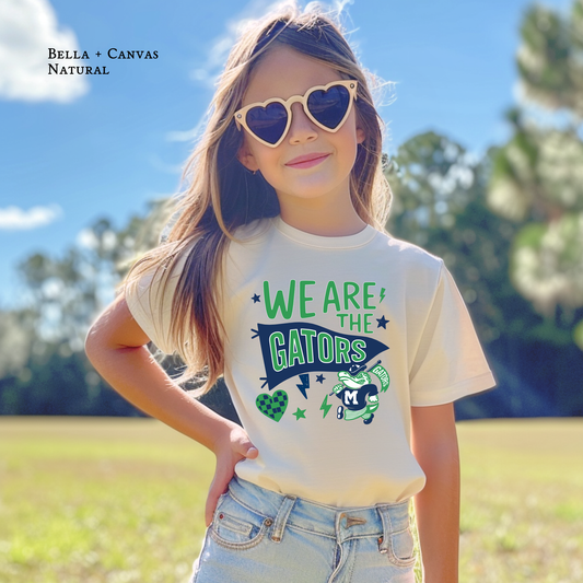 MYB Gators MALE logo We are the Gators Youth Shirt 
