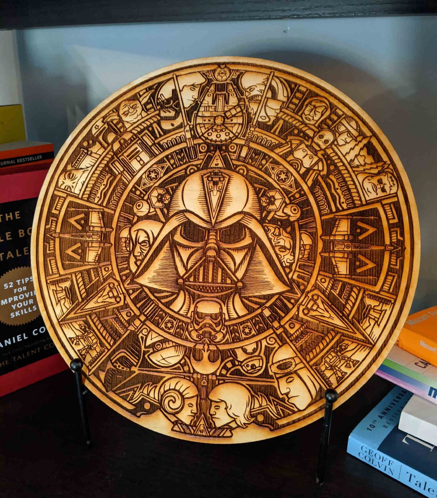 Star Wars Round Wood Mandala