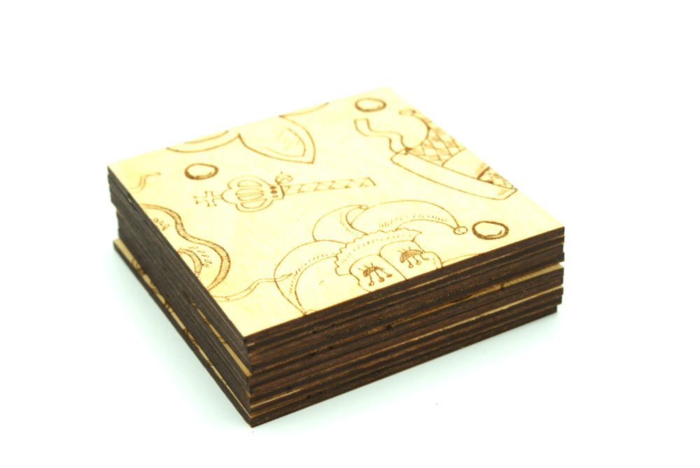 EASY The Impossibly Possible Wooden Puzzle - Show Me The Beads, Mister Mardi Gras - Brain Teaser