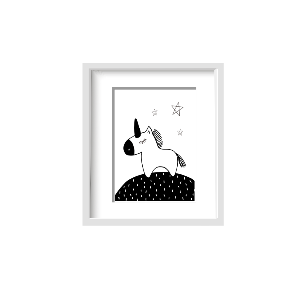 Unicorn |  Printed Art 11 * 14