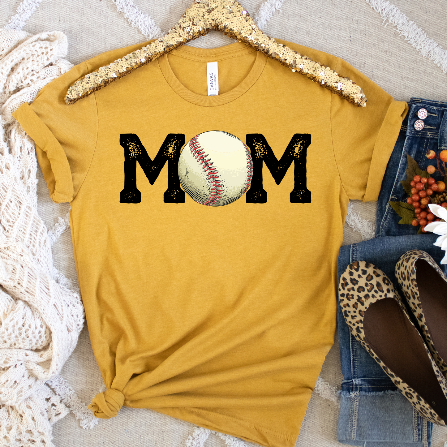 Baseball Mom - Baseball Tee