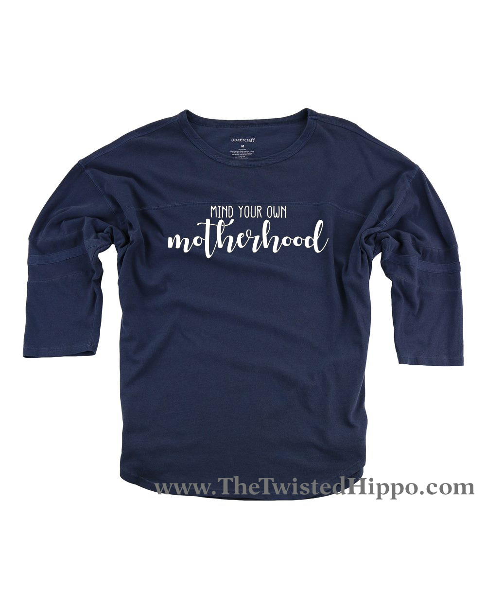 Mind Your Own Motherhood -  Women's Red or Navy Vintage Jersey