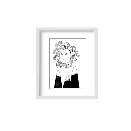 Morning Sunshine |  Printed Art 11 * 14