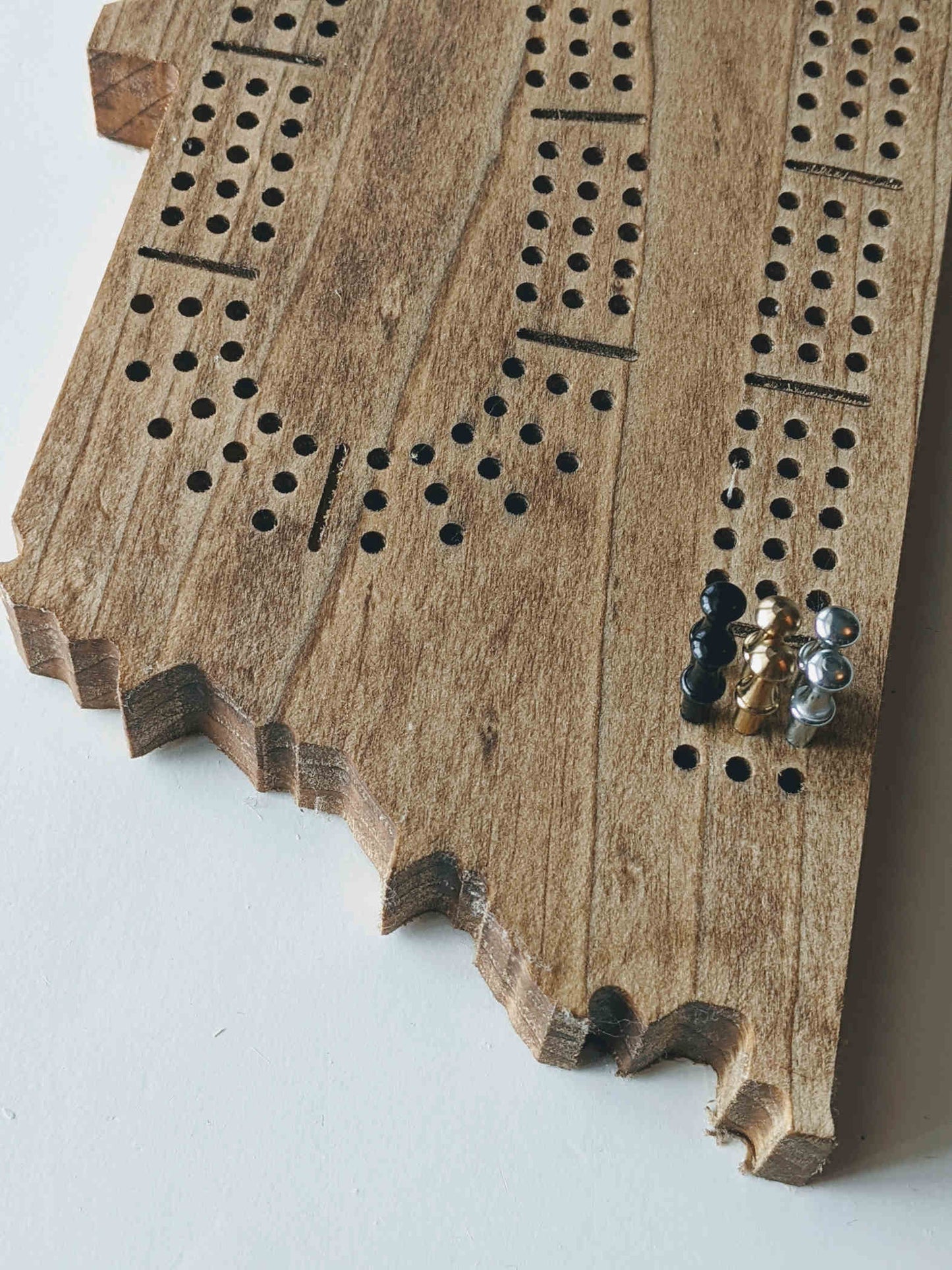 Tennessee Wooden Cribbage Board