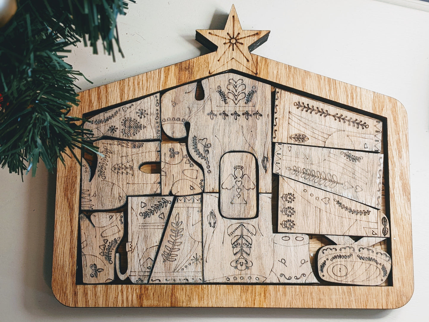 Wooden Nativity Puzzle