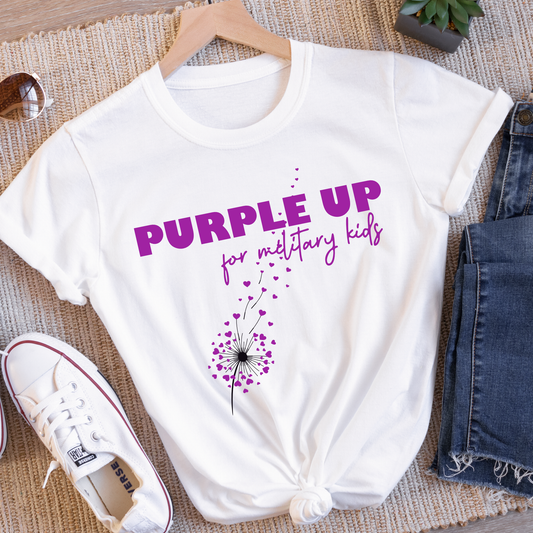 Purple Up Dandelion - MOTMC - Toddler - Youth - Adult