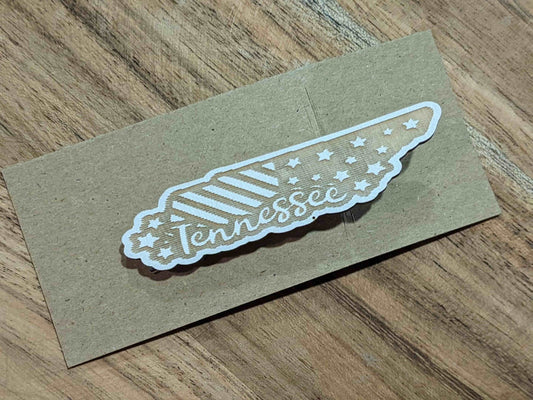 TN Tennessee hair clip