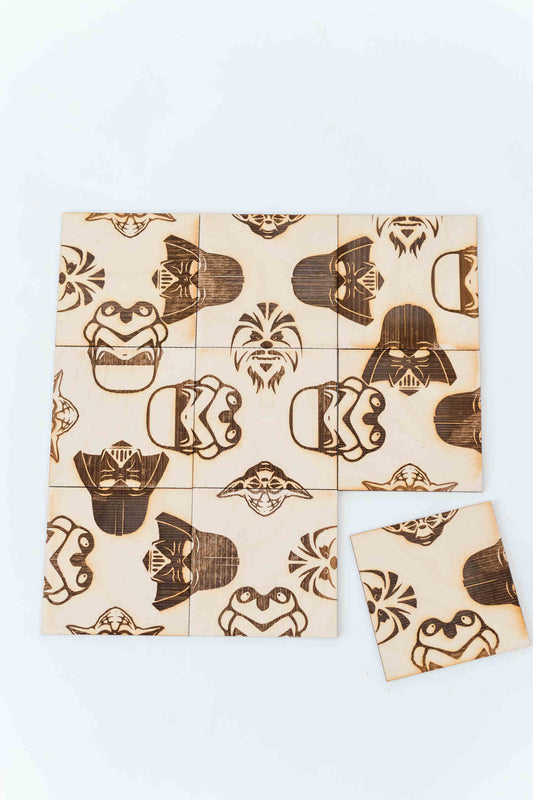 Dark Vader wooden puzzle 