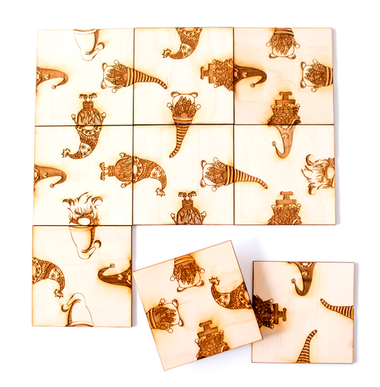 The Impossibly Possible Wooden Puzzle - Garden Gnome - Brain Teaser