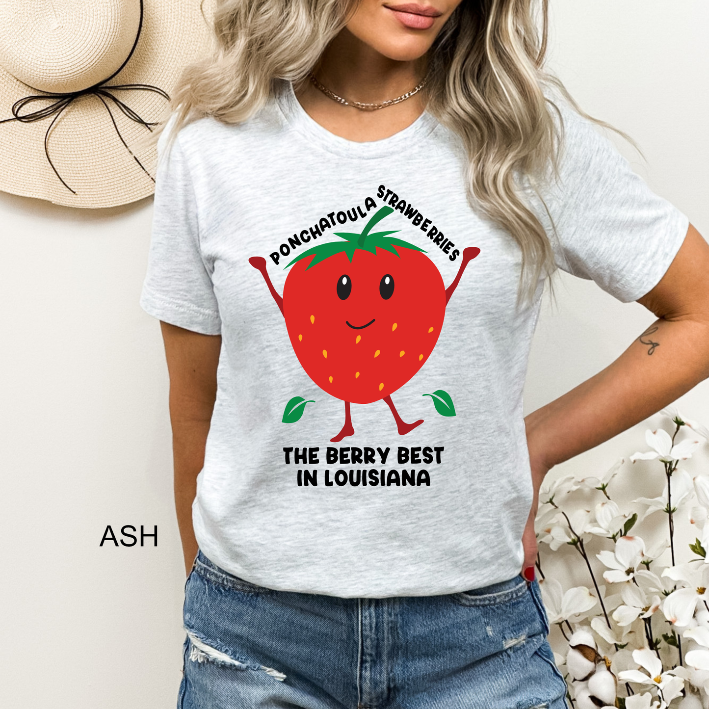 Berry Best Strawberries - Ponchatoula - Strawberry Festival T-shirt