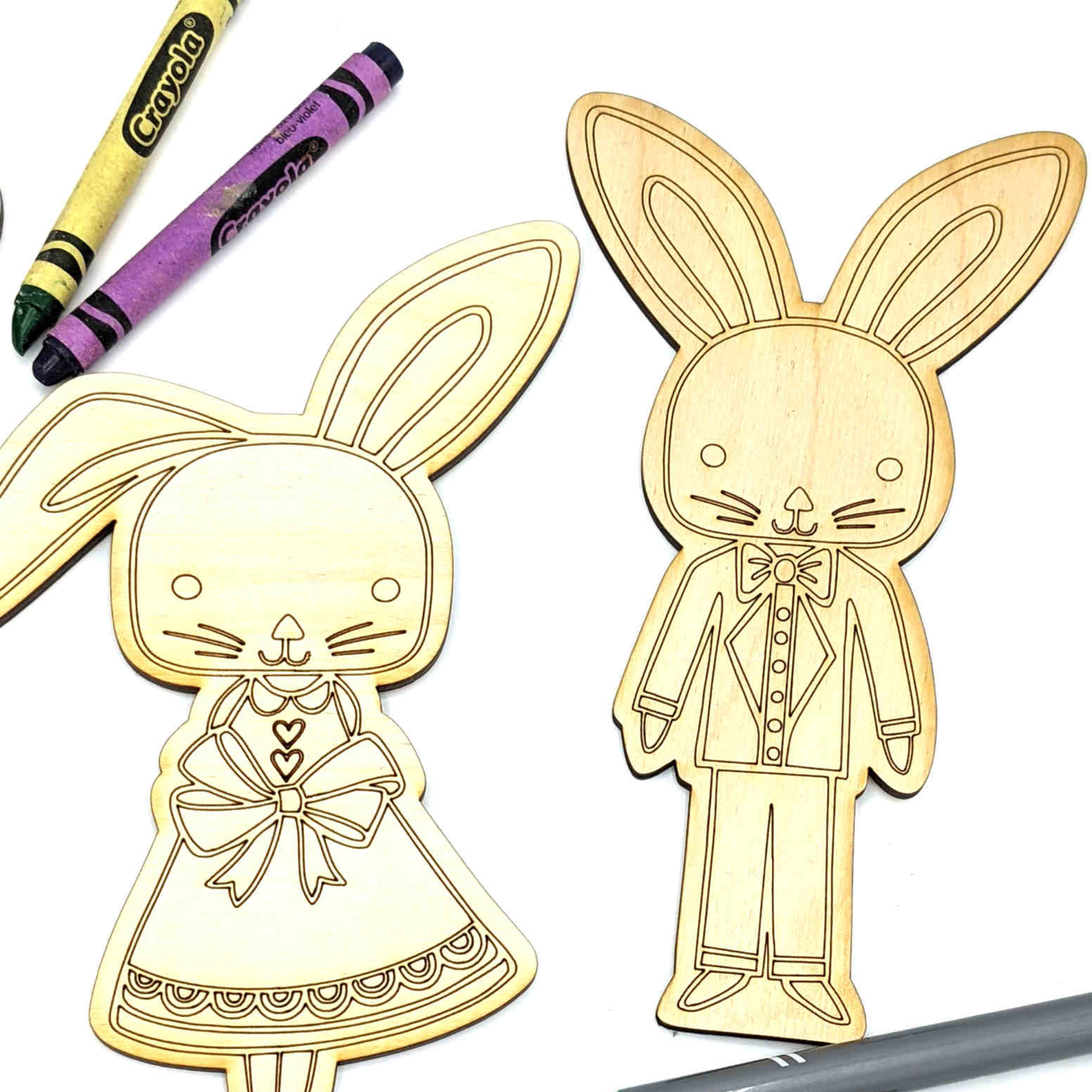 Bunny Family Art Kit