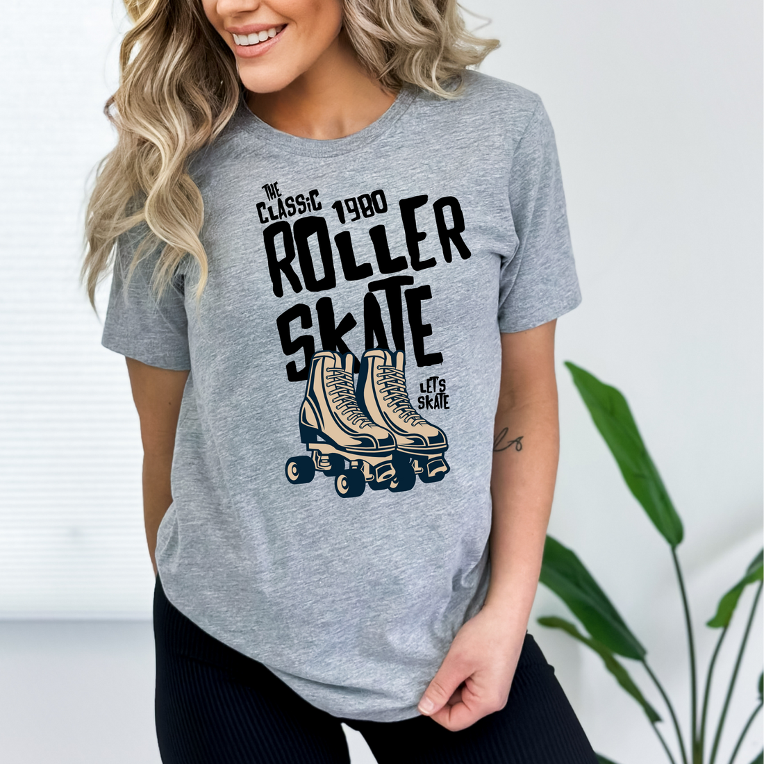 Classic Roller Skate TShirt The Twisted Hippo