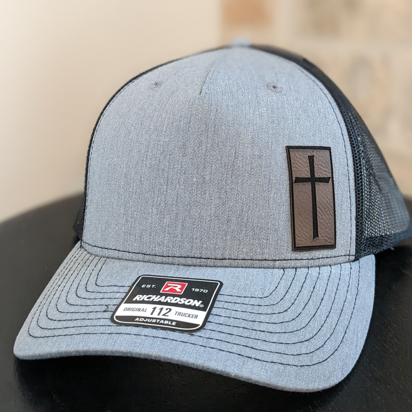 Leatherate Patch Cross Richardson Hat
