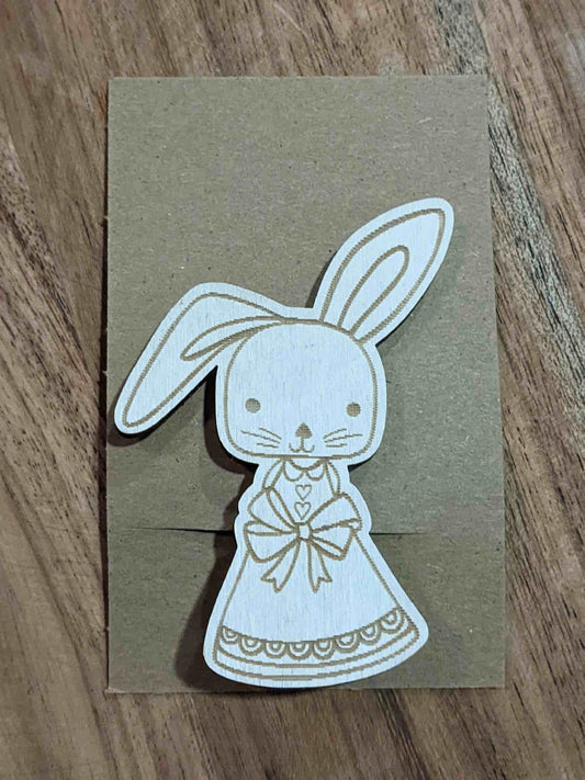 Easter Bunny Hair Clip