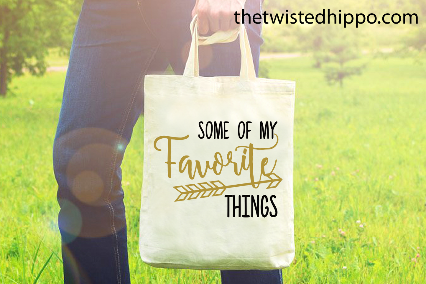 Some of My Favorite Things -  Canvas Tote Bag