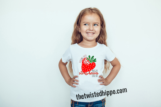 Feeling Cute Might Eat Strawberries later, idk | Strawberry Festival |  Youth Tee