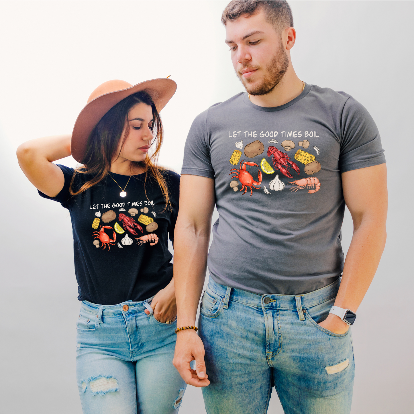 Let the Good Times Boil Crawfish Tee - Toddler - Youth - Adult