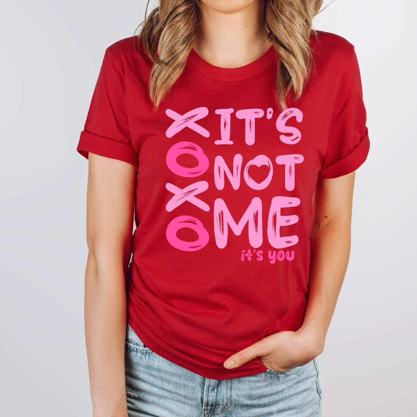 It's Not Me - Valentine Tee - Short & Long Sleeve