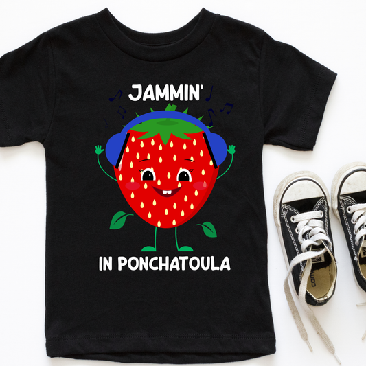 Jammin' in Ponchatoula | Strawberry Festival T-shirt