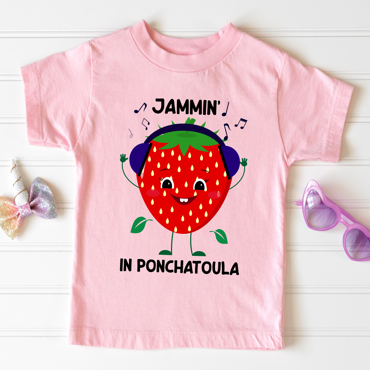 Jammin' in Ponchatoula | Strawberry Festival T-shirt