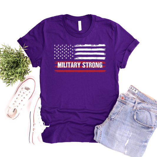 Military Strong Flag - MOTMC - Toddler - Kids - Adults