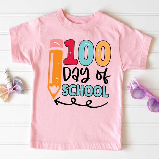 Pencil 100 Days of School - Youth & Adult