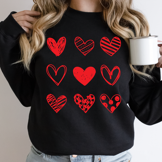Sketch Heart Sweatshirt