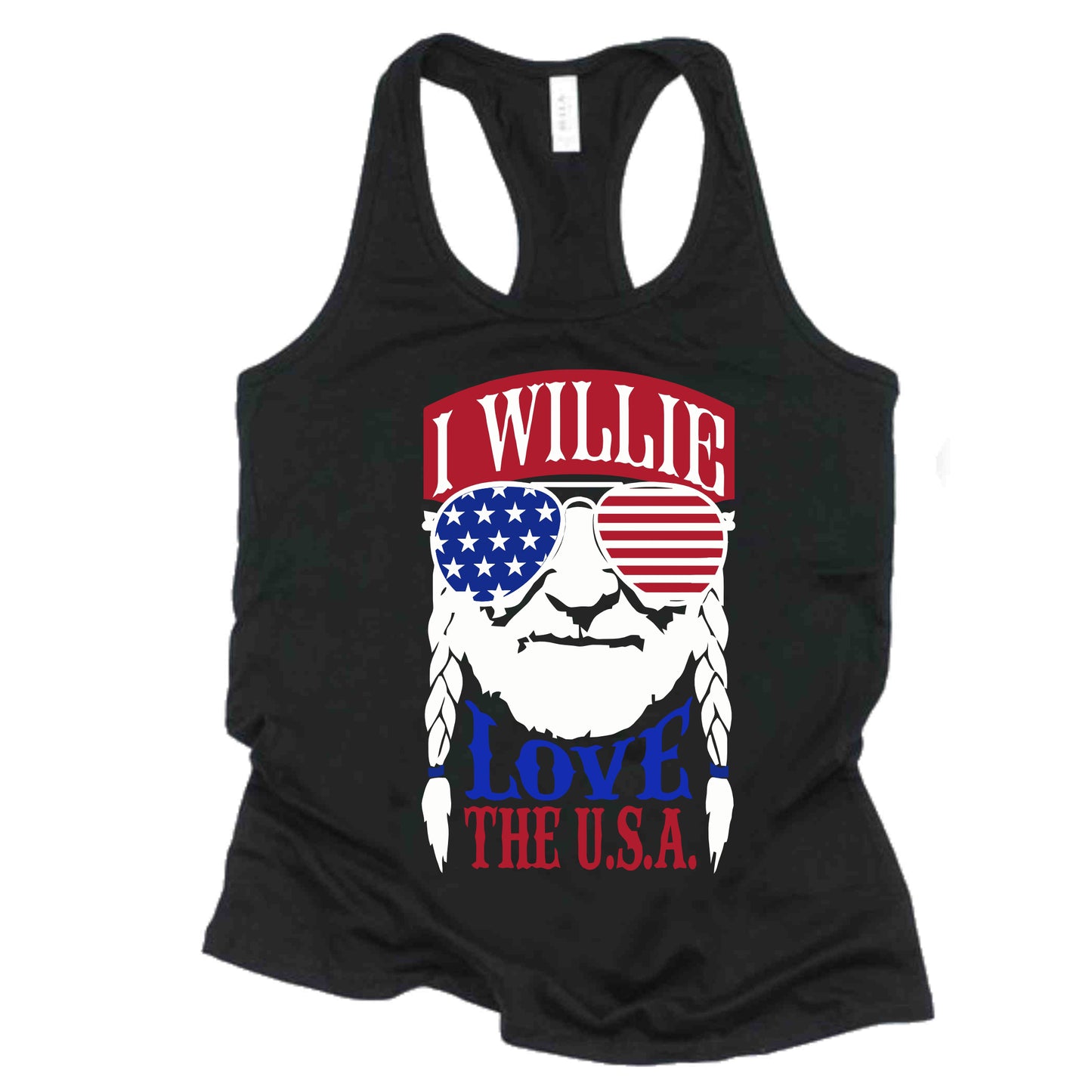 You'll Willie love our racerback tanks